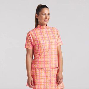Puma x Dani Dazey Cloudspun Mock Neck Golf Polo S